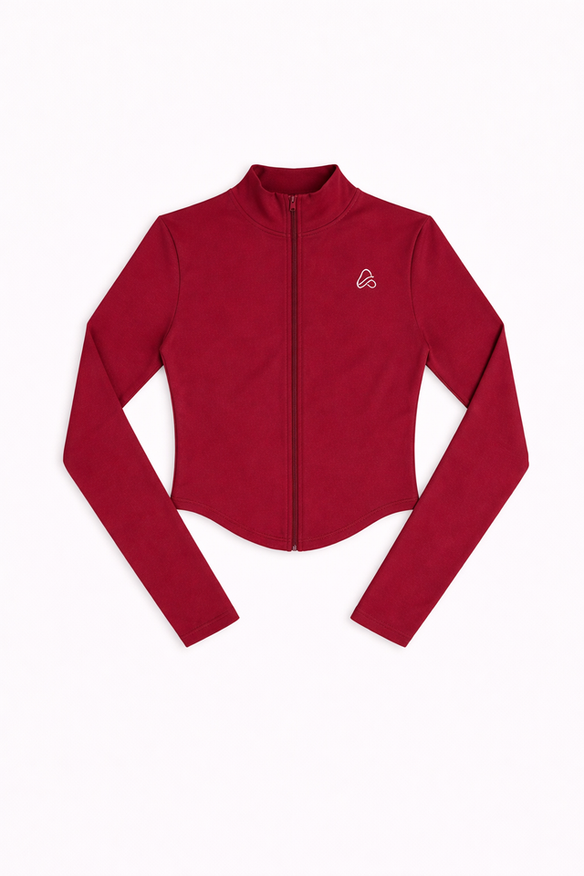 Neutral Flow Zip-Up Jacket