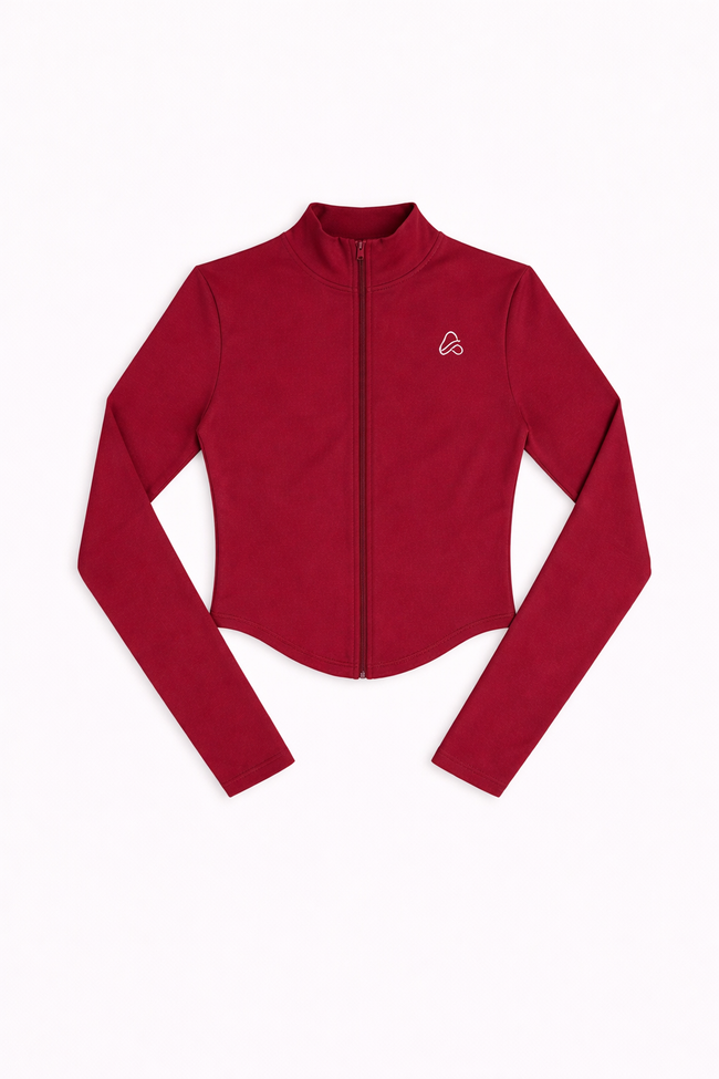 Neutral Flow Zip-Up Jacket