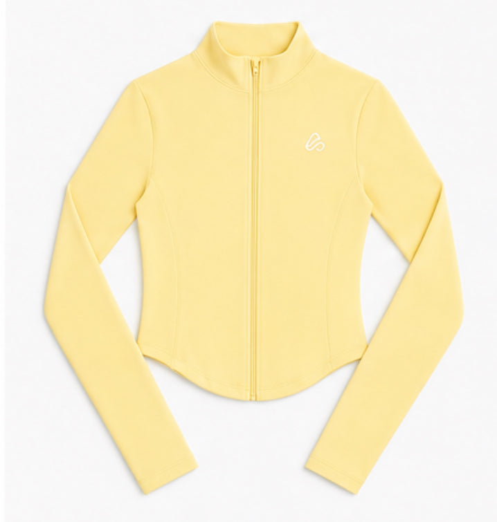 Neutral Flow Zip-Up Jacket