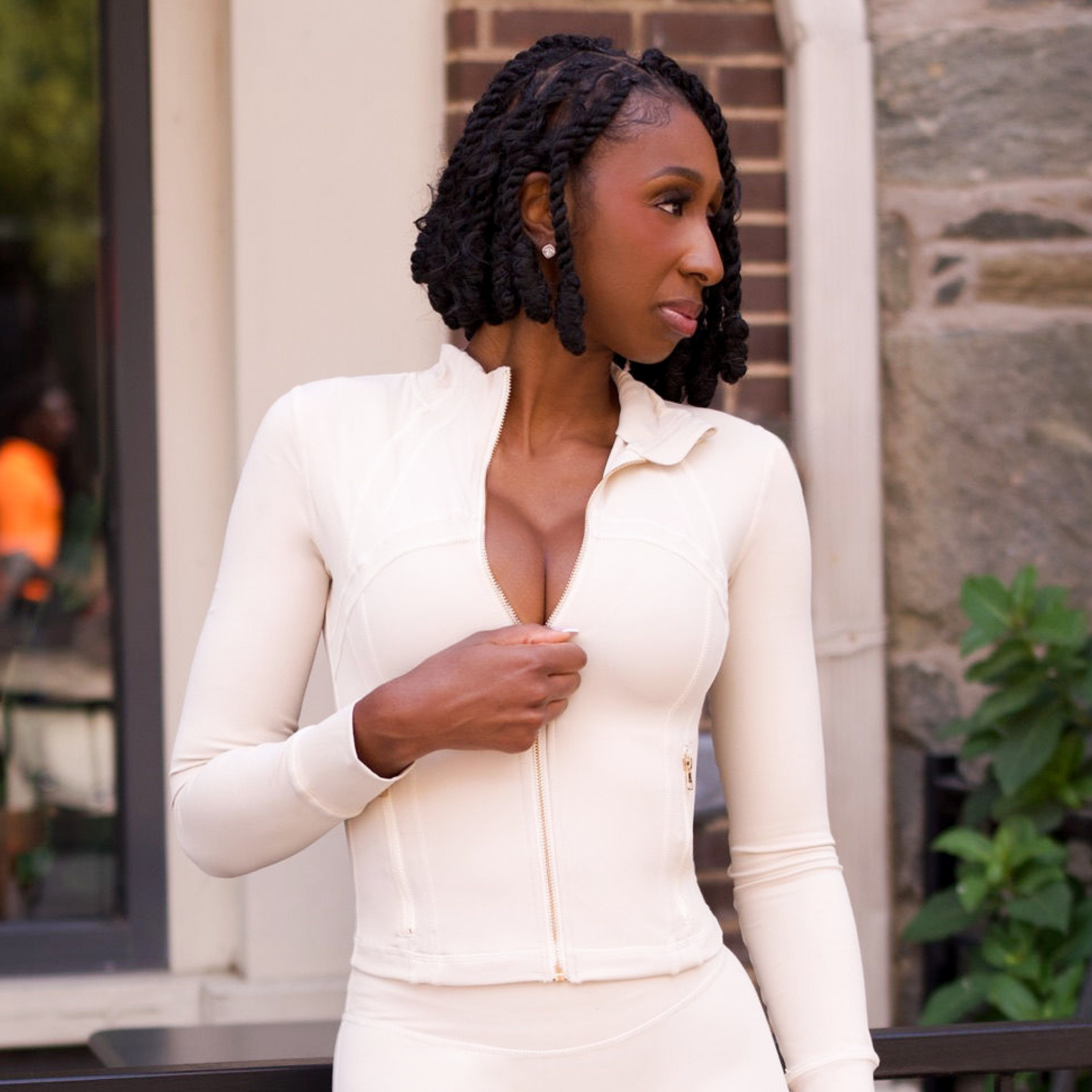 Clean Slate Zip-Up Jacket