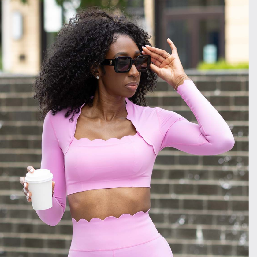 Bloom Long Sleeve Crop