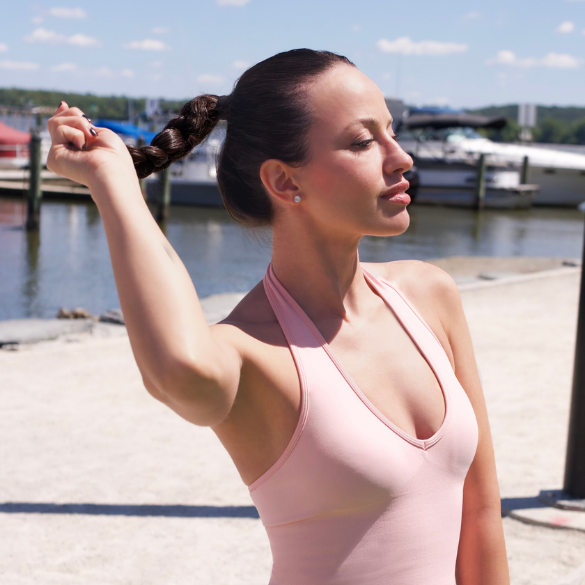 Neutral Flow Halter Top
