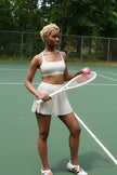 Fairway Pleated Skirt