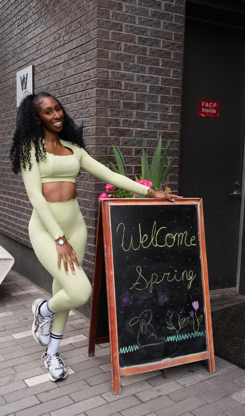 Bloom Long Sleeve Crop
