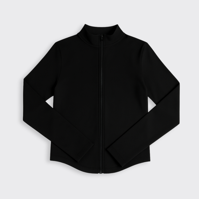 Neutral Flow Zip-Up Jacket