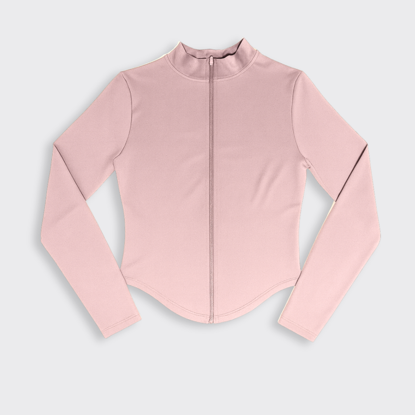 Neutral Flow Zip-Up Jacket