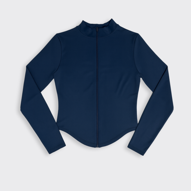 Neutral Flow Zip-Up Jacket