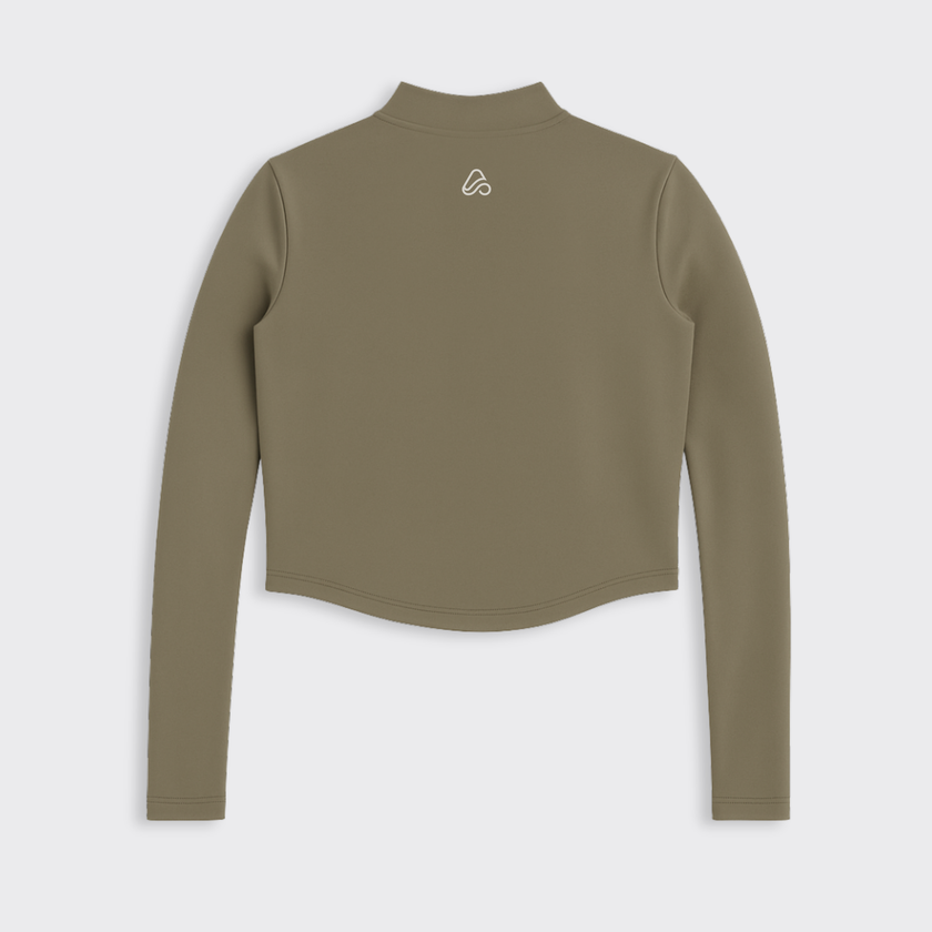 Neutral Flow Zip-Up Jacket