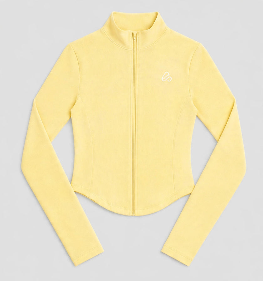 Neutral Flow Zip-Up Jacket — front view