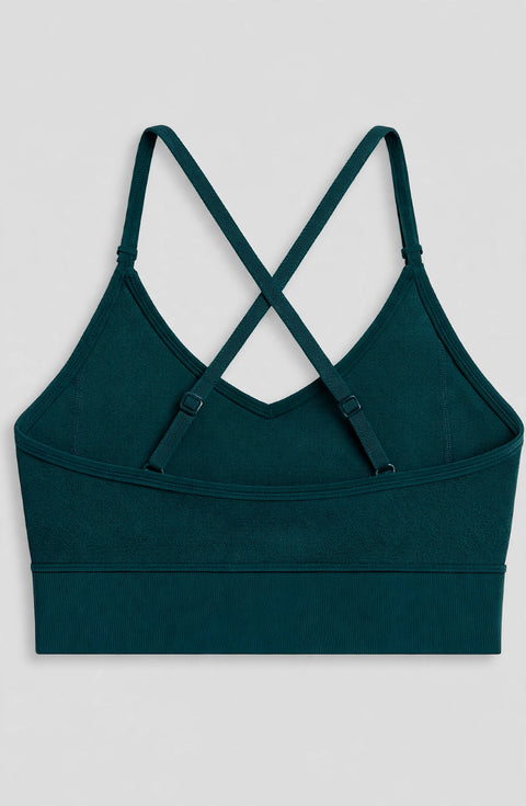 Grounded Strappy Bra — front view