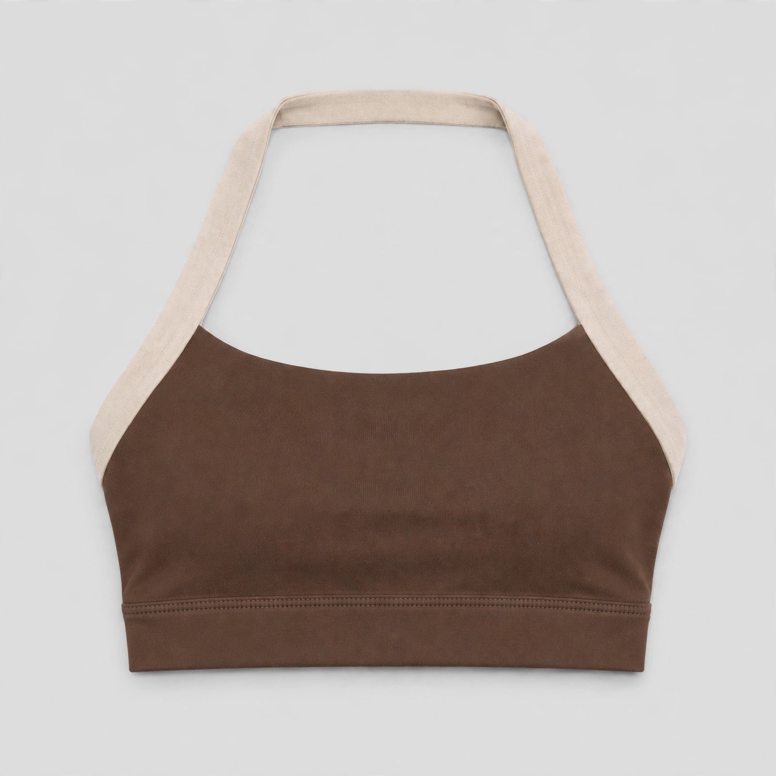 Muse Trim Halter Bra — front view