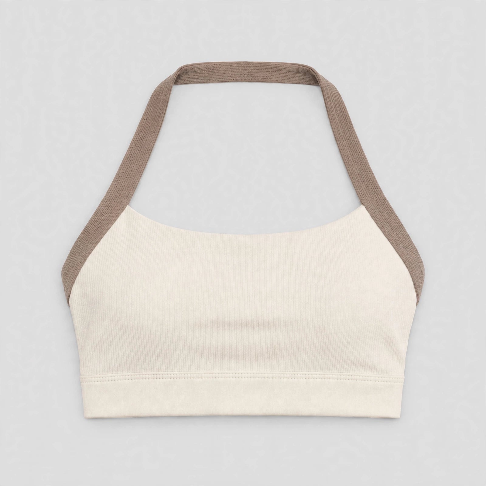 Muse Trim Halter Bra — front view