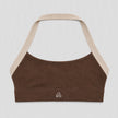Muse Trim Halter Bra — front view