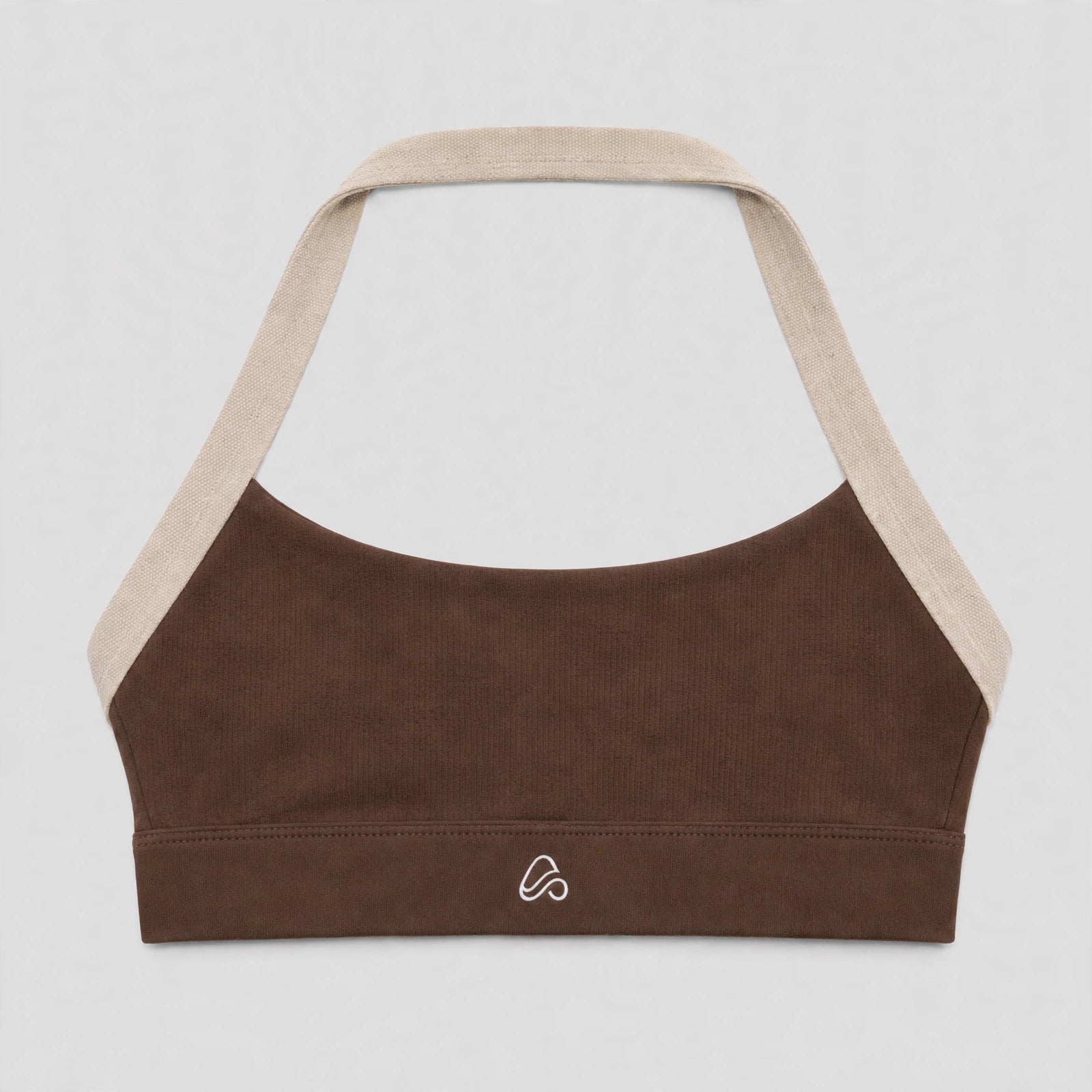 Muse Trim Halter Bra — front view