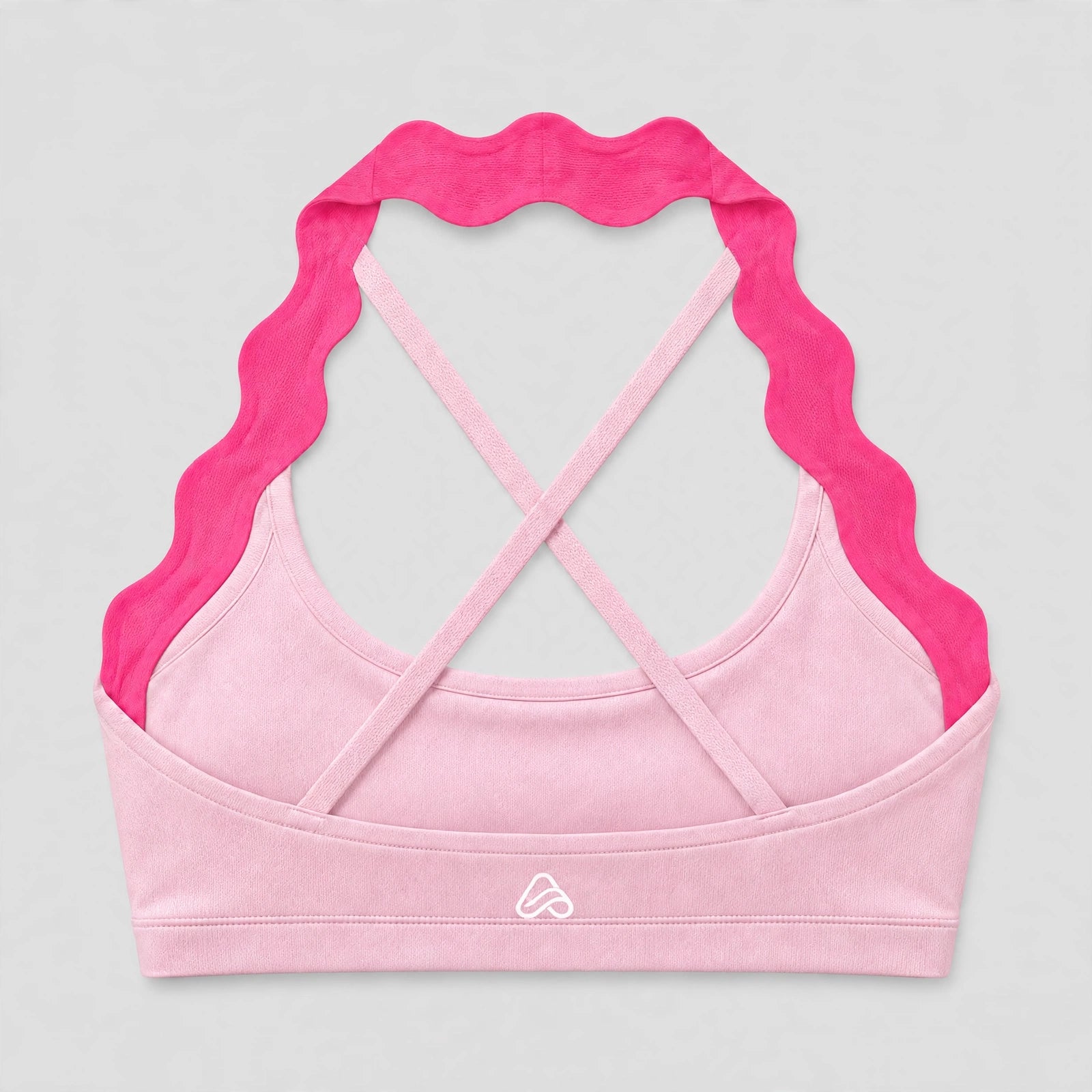 Bloom Halter Bra — front view