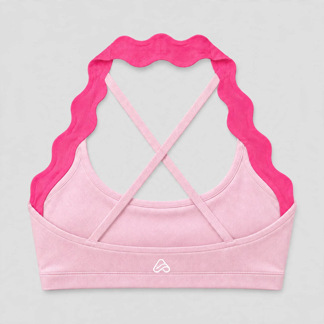 Bloom Halter Bra — front view