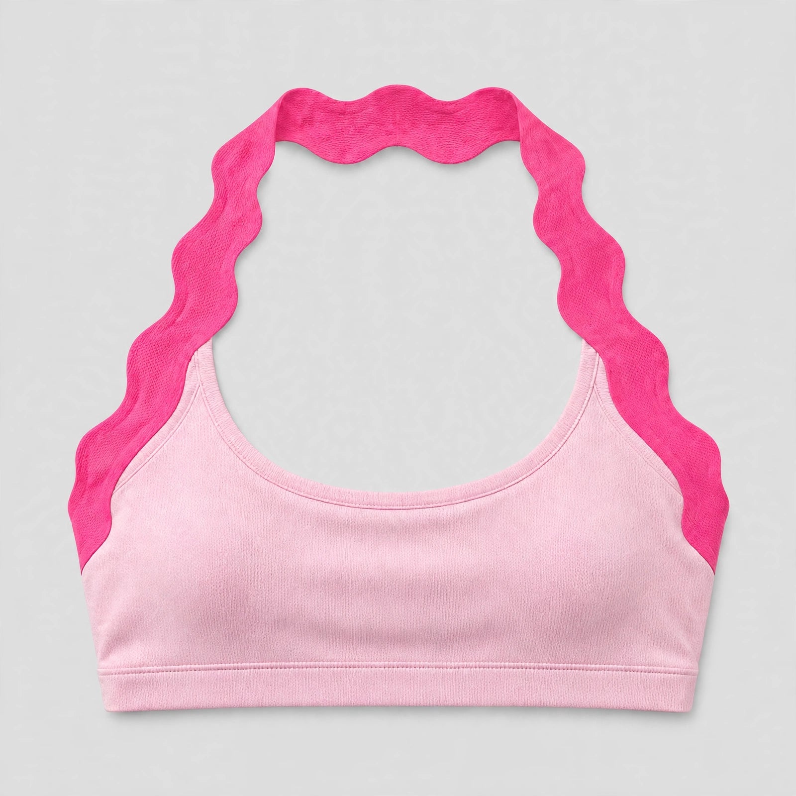 Bloom Halter Bra — front view