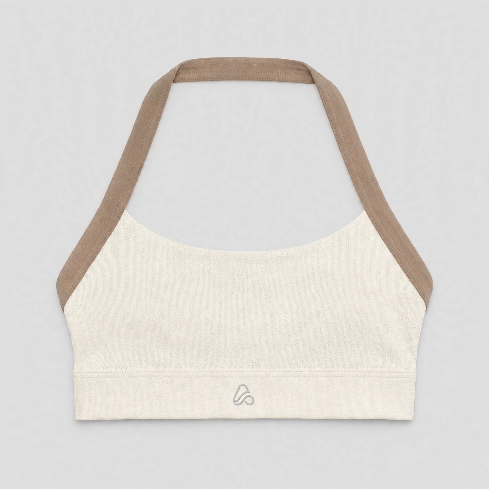 Muse Trim Halter Bra — front view