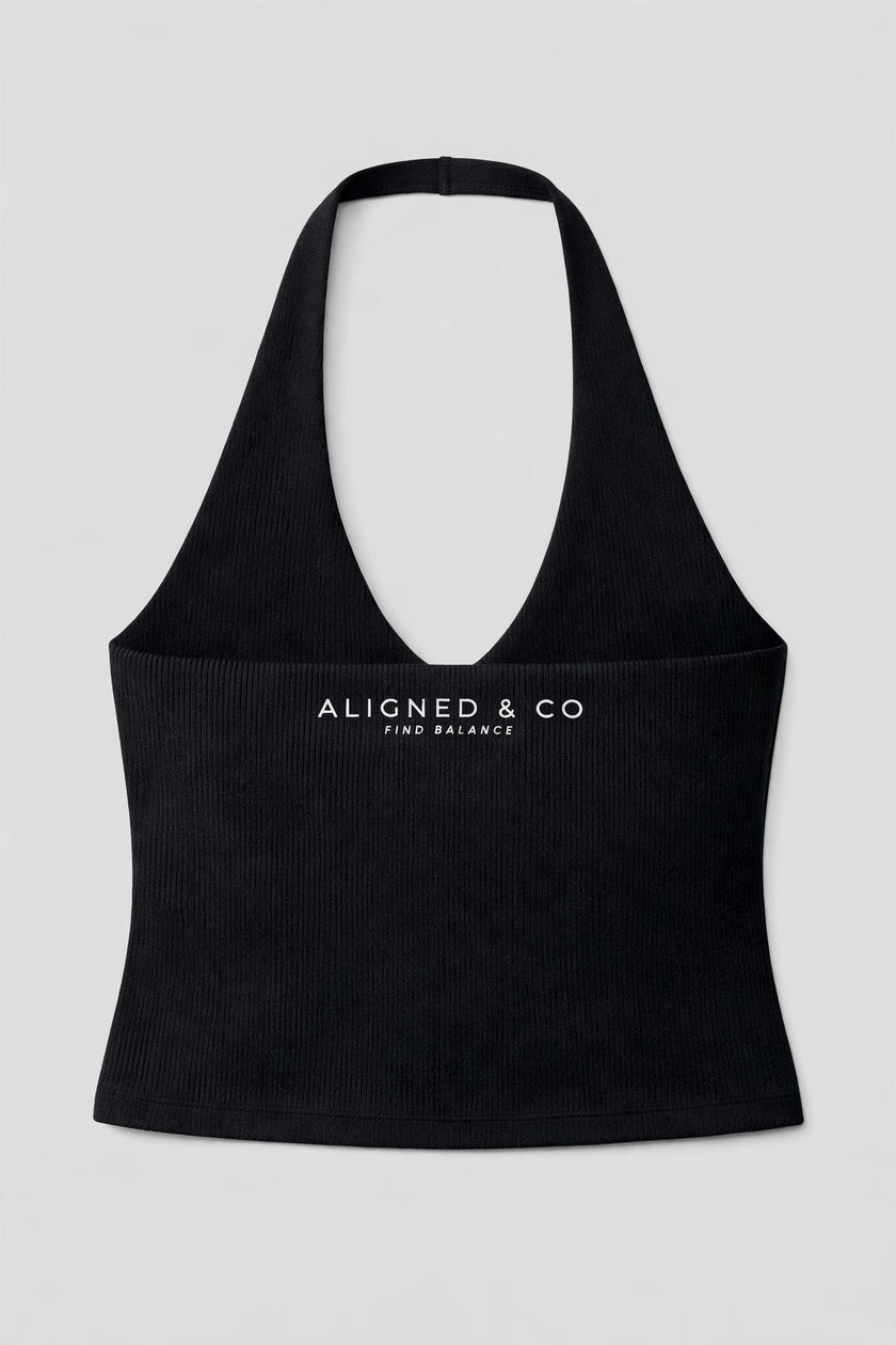Grace Halter Top — front view